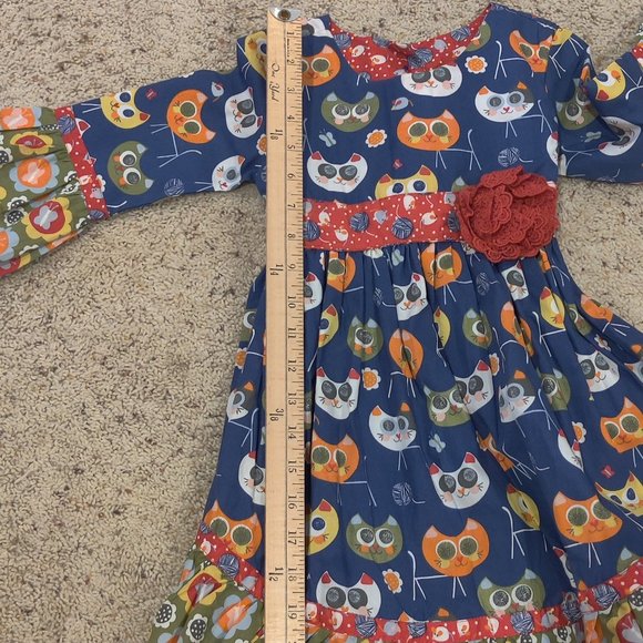 2T Jelly the Pug  Owl dress - Picture 5 of 8